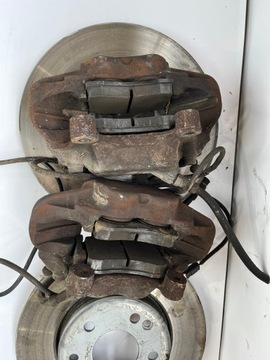 фото thumb №8, Затискачі 4-tłoczkowe диски гальмівні перед mercedes w124 e320 300e-24v m104