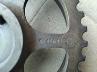 фото thumb №2, Колесо зубчасте вала розподільного валу renault clio ii 1,2b 8v