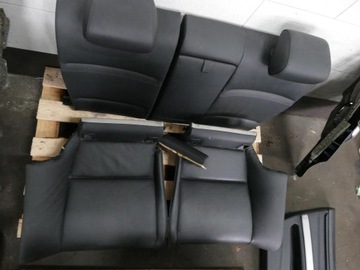 BMW 3 E92 СИДЕНЬЕ СИДЕНЬЯ SEAT BACON ЧЕРНЫЙ КОЖАНЫЙ КОМПЛЕКТ M-ПАКЕТ С ПОДОГРЕВОМ