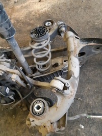 фото thumb №11, Audi a4 b9 подвешивание зад задние подрамник балка поворотный кулак рычаги комплект