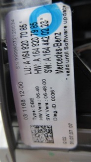 фото thumb №8, Mercedes w251 a2518206710 лампа лампа потолок