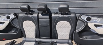 фото thumb №7, Сидіння диван обшивки mercedes c клас w205 c63 amg підігрів wentylowan