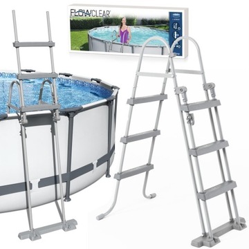 Лестница для бассейна Bestway 58330, 3 ступени, 107 см