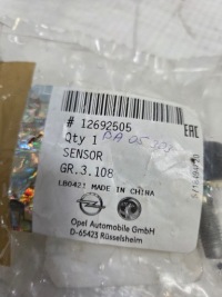 Датчик spalania детонационный двигателя opel insignia b 12692505 новый оригинал Недорого, фото thumb