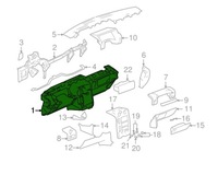 фото thumb №6, Hummer h2 03-07r каркас панели приборной панели