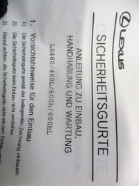 фото thumb №3, Pas безпеки lexus ls460 73370-50211