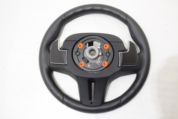 фото thumb №14, Bmw x3 g01 x4 g02 руль м-пакет кожа касание лепестки оригинал