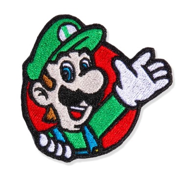 Naszywka Aplikacja Naprasowanka Super Mario Luigi