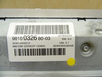 фото thumb №6, Peugeot 5008 ii дисплей радіо екран 9810032680