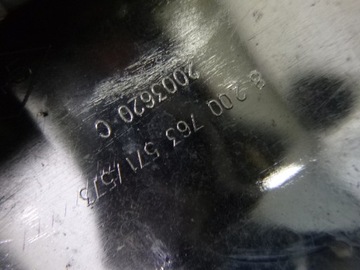 фото thumb №5, Dacia sandero i 08-12 планка решітка перед хром оригінальний номер