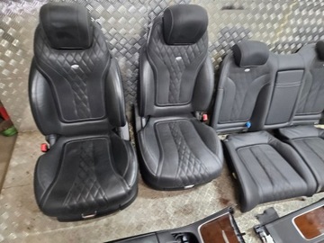 фото thumb №5, Сиденья сиденье диван mercedes s-klasa w217 купе салон кожа обшивки