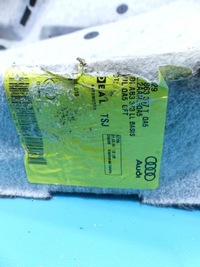 фото thumb №8, Обшивка салона коврик audi a3 8v 13-20