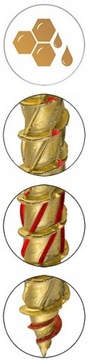 Шурупы столярные по дереву 3,5х50 TORX 400шт ST