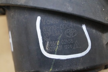 фото thumb №7, Галоген правые toyota yaris ii 81210-0d041