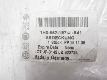 фото thumb №7, Защита дверь левый перед vw vento 93-1h0867197j