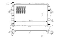 фото thumb №10, Радиаторов воды opel zafira b 2.0 1.9cdti 05-