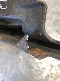 Накладка накінечник  порога  ліва porsche cayenne 7l5807547a Недорого, фото thumb