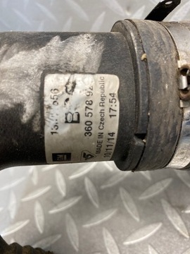 фото thumb №3, Труба шланг шланг интеркулер zafira iii c 1.6 cdti