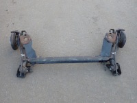 Балка oś подвеска задний  комплектная диск 2xzacisk skoda rapid 2017r 1.2i Киев, фото thumb