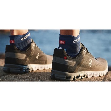 Compressport Running Socks Короткие содалит/флуо-синий R.42-44