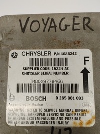 фото thumb №3, Модуль блок управления датчик подушка безопасности chrysler voyager 0285001093