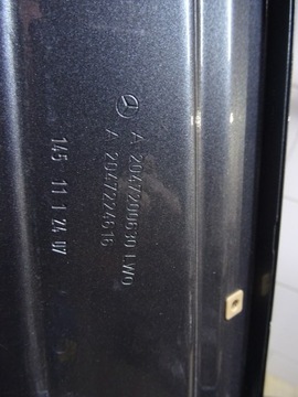 фото thumb №9, Mercedes c-klasa w204 a204 дверь правые перед