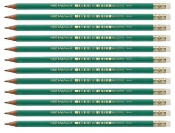 КАРАНДАШ BIC EVOLUTION HB С ЛАСТИКОМ, коробка 12 шт.