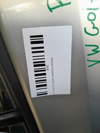 фото thumb №7, Двері лівий задня vw golf vi 08-13r la7w