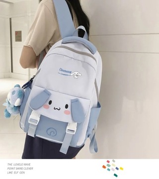Новая сумка Sanrio Cartoon Kuromi Cinnamoroll My Melody, студенческий рюкзак San