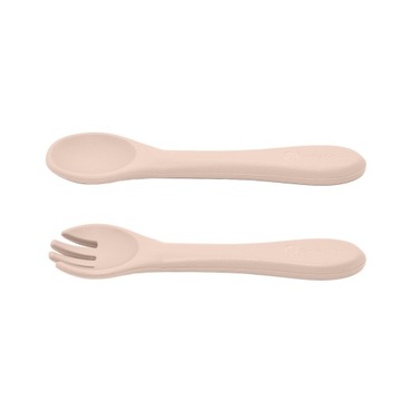 Мягкие силиконовые столовые приборы first PETITE&MARS