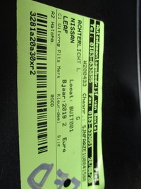 фото thumb №6, Лампа задняя левая nissan leaf 17-