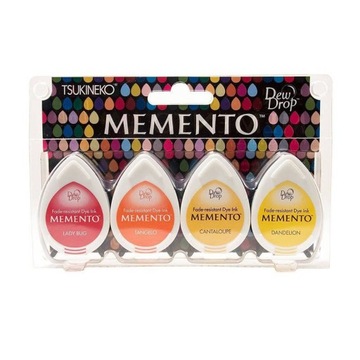 Tusze WODNE MEMENTO Dew Drop zestaw Campfire - Tsukineko