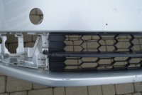 фото thumb №6, Skoda rapid бампер передний серебряный решётка оригинал