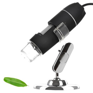 USB-микроскоп с цифровым зумом и 1600-кратным увеличением.