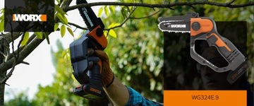 Аккумуляторная пила для ветвей Worx WG324E.9 12 см