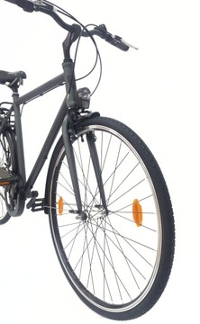 Мужской городской велосипед 28 Shimano Kontra Nexus 3 Подставка для освещения багажника