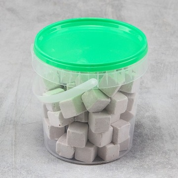 beżowe KAMIENIE KUBIK kostki 20x20 1,5 kg beżowy kamień w kostkach kremowy