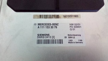 фото thumb №8, Комп'ютер двигуна mercedes w203 2,0 b a1111533079