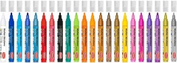 Marker akrylowy Toma TO-402 metaliczny jasnozielony