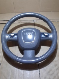 фото thumb №1, A6 c6 руль трёхспицевый подушка безопасности кожа 4f0419091h