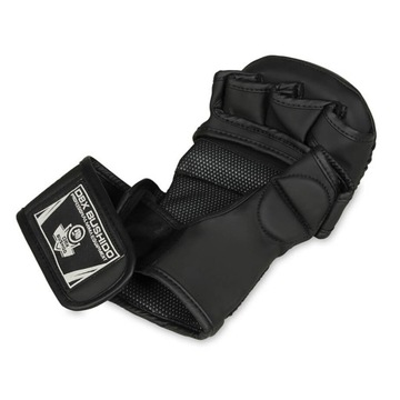 ПЕРЧАТКИ ДЛЯ СПАРИНГА ММА ЧЕРНЫЕ BLACK MASTER DBX BUSHIDO - XL