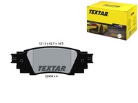 фото thumb №1, Textar 2243401 набор тормозных колодок тормозных, тормоза дисковые