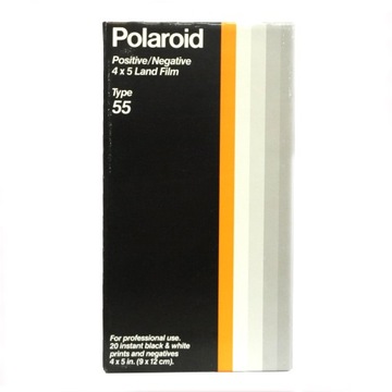 Пленка Polaroid Land 4x5 тип 55