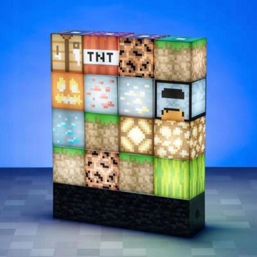 НАБОР НОЧНЫХ ЛАМП 18 В 1 MINECRAFT БЛОКИРУЕТ ДЕТЕЙ