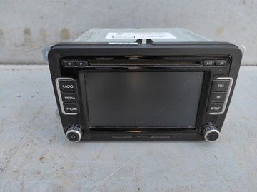 фото thumb №1, Радіо skoda octavia vw golf passat 3c8035195f