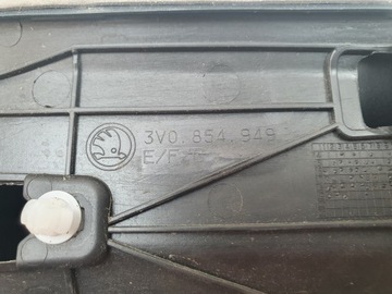 фото thumb №11, Планка двері лівий зад skoda superb iii 3v0854949e