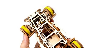 3D Пазл Деревянная Модель Родстера - Wooden.City