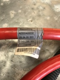 фото thumb №4, Клема кабель шланг акумулятор mercedes w220