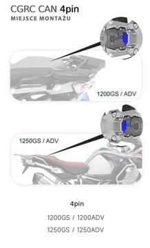 Адаптер CHIGEE для управления AIO-5 с помощью BMW Wheelie Control Can 4-контактный