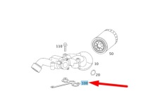 Купить Mb slr r199 корпус термостата do уплотнители коробки коленчатого вала a1551850080, фото thumb